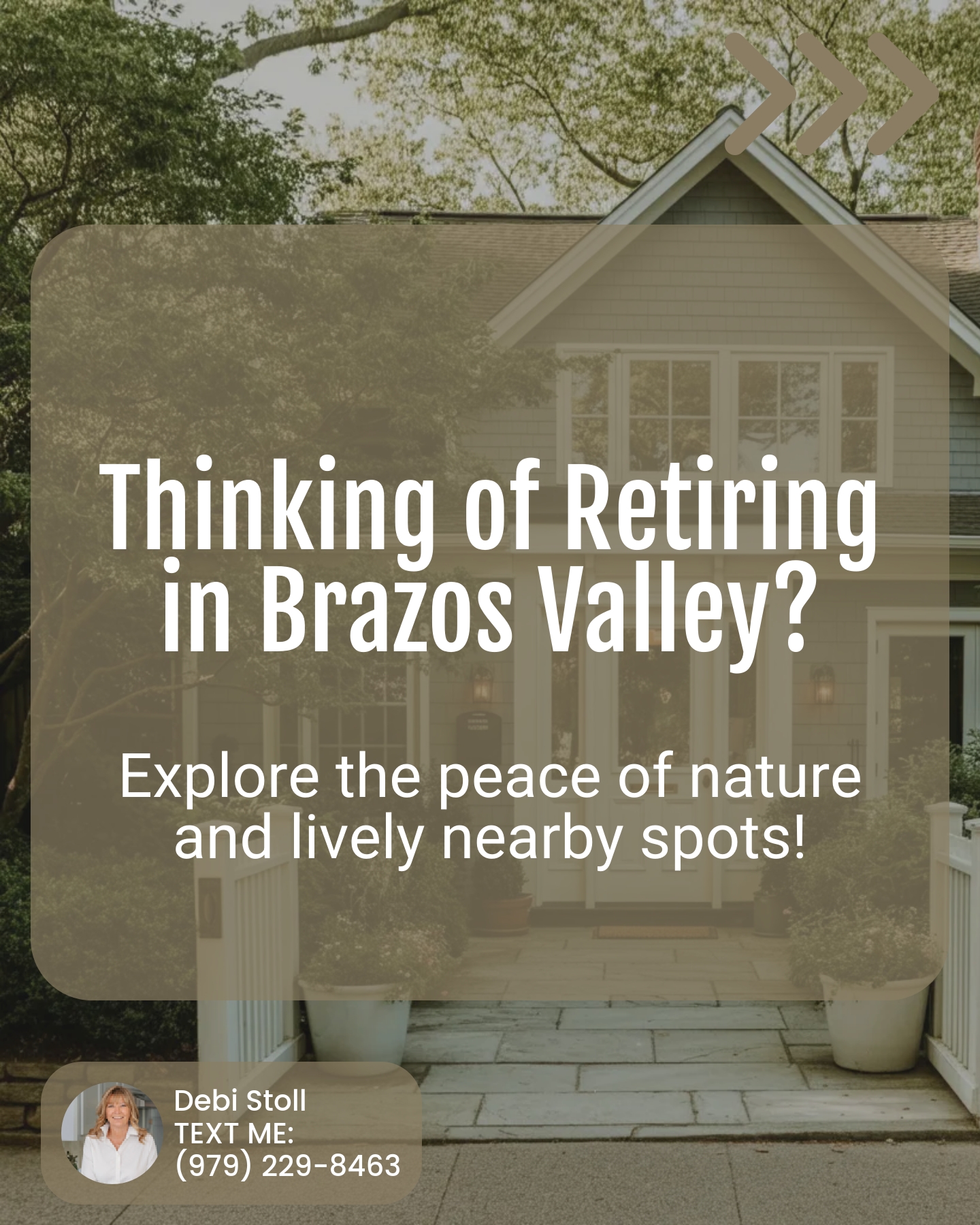 Finding Homes Where Cozy Living Spaces and Expansive Yards Create Joy for Family Visits in Brazos Valley header image.