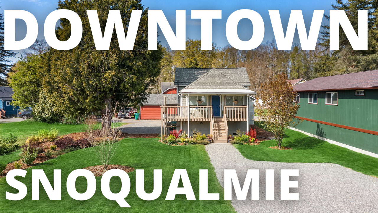 Snoqualmie Home for sale! Downtown Charmer! header image.