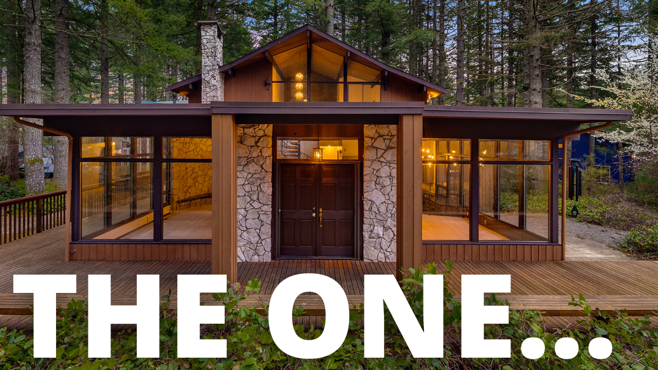 North Bend Custom Mid-Mod Home header image.