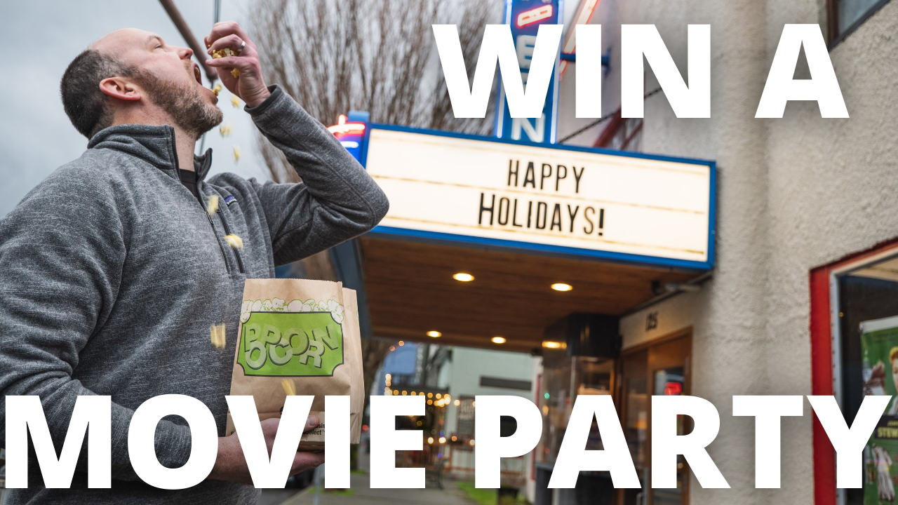 North Bend Movie Theatre! Historic Theatre in charming North Bend! header image.