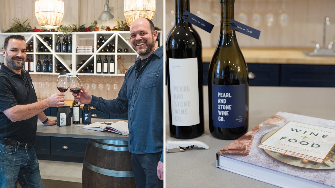 Pearl and Stone Wine-North Bend, WA-Wine tasting in North Bend header image.