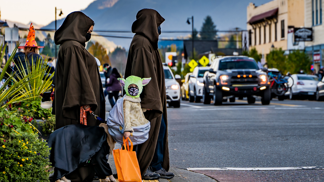 North Bend Halloween-Trick or Treat Street 2021 header image.