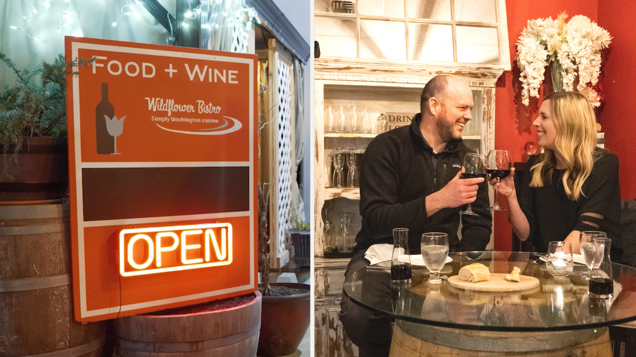 North Bend, WA best restaurant! Wildflower Bistro is Delicious! header image.