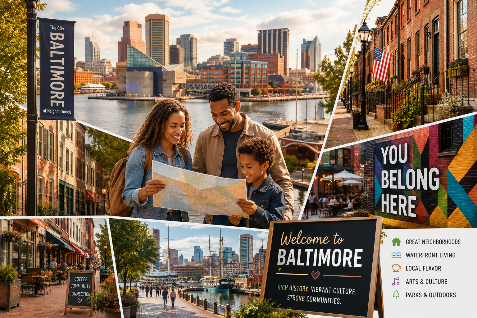 The Ultimate Relocation Guide to Baltimore header image.