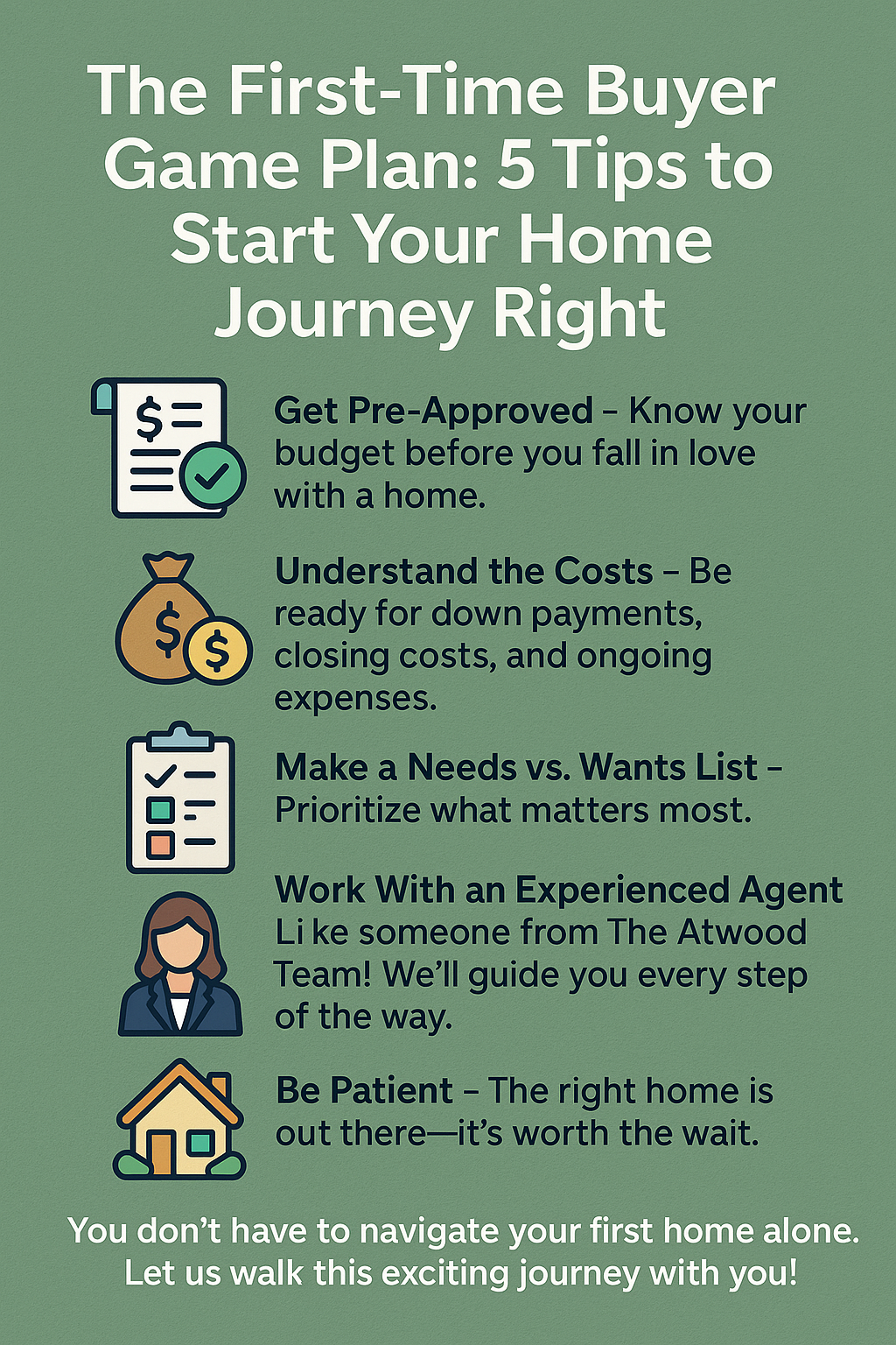 5 Tips to Buying Your First Home