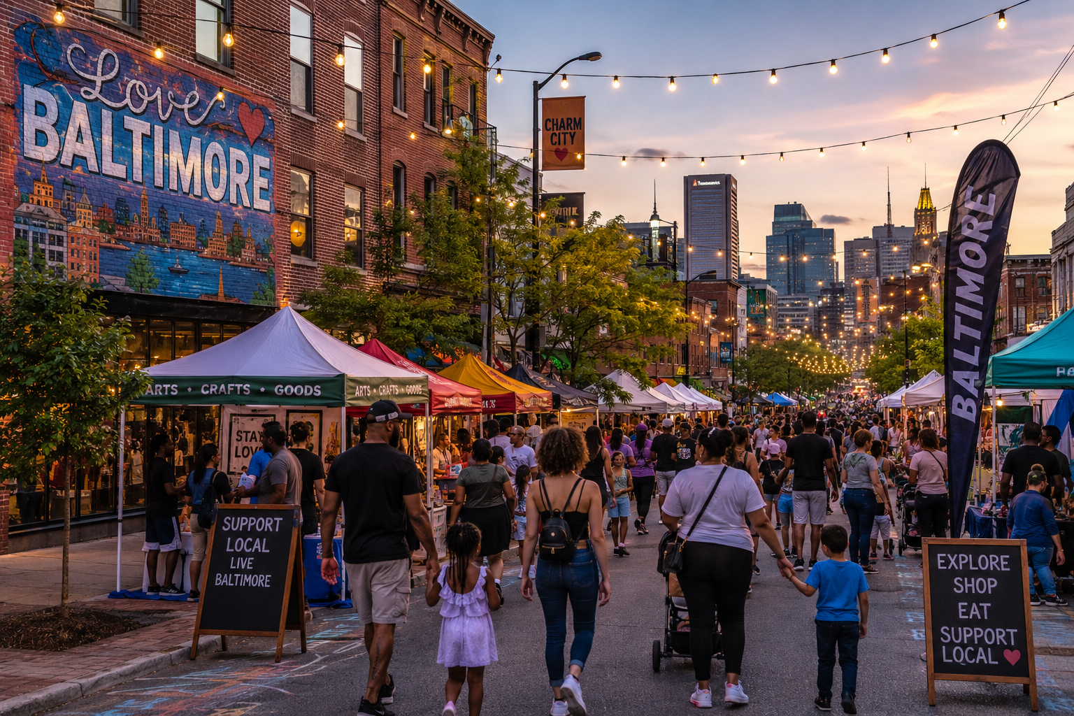 Annual Festivals and Events That Bring Baltimore Together header image.