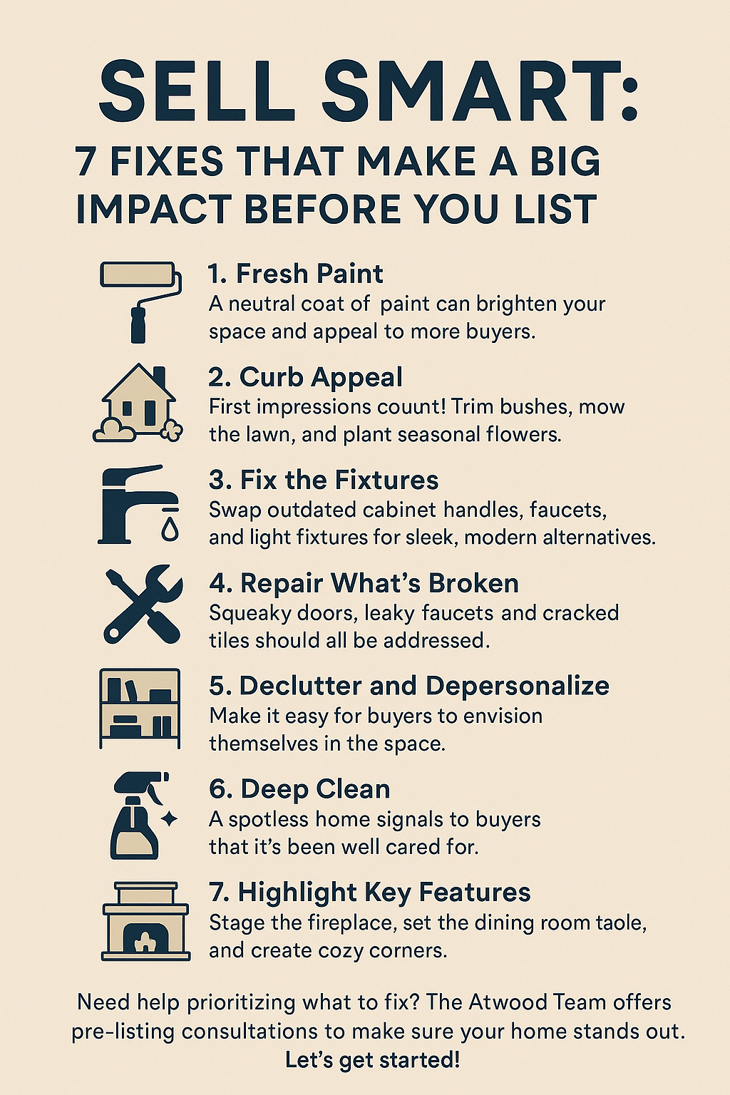 Sell Smart: 7 Home Fixes