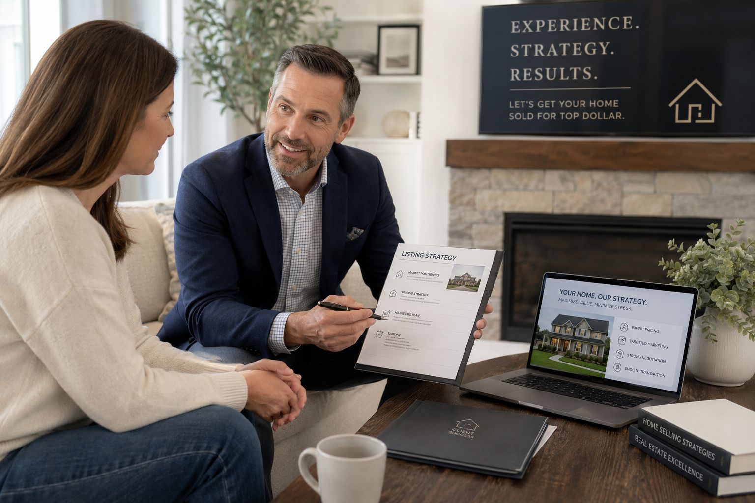 Top 5 Questions to Ask Your Real Estate Agent Before Listing header image.