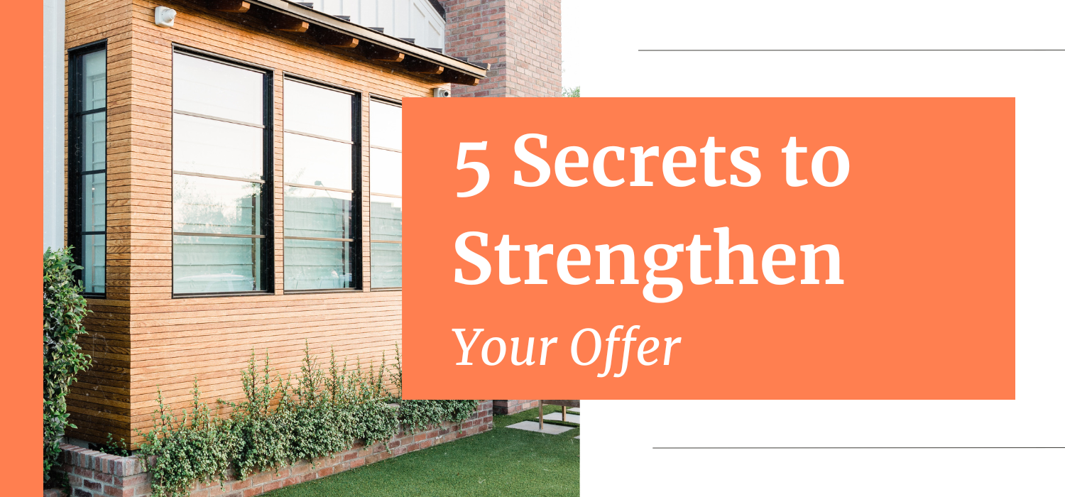 5 Secrets to Strengthen your Offer header image.