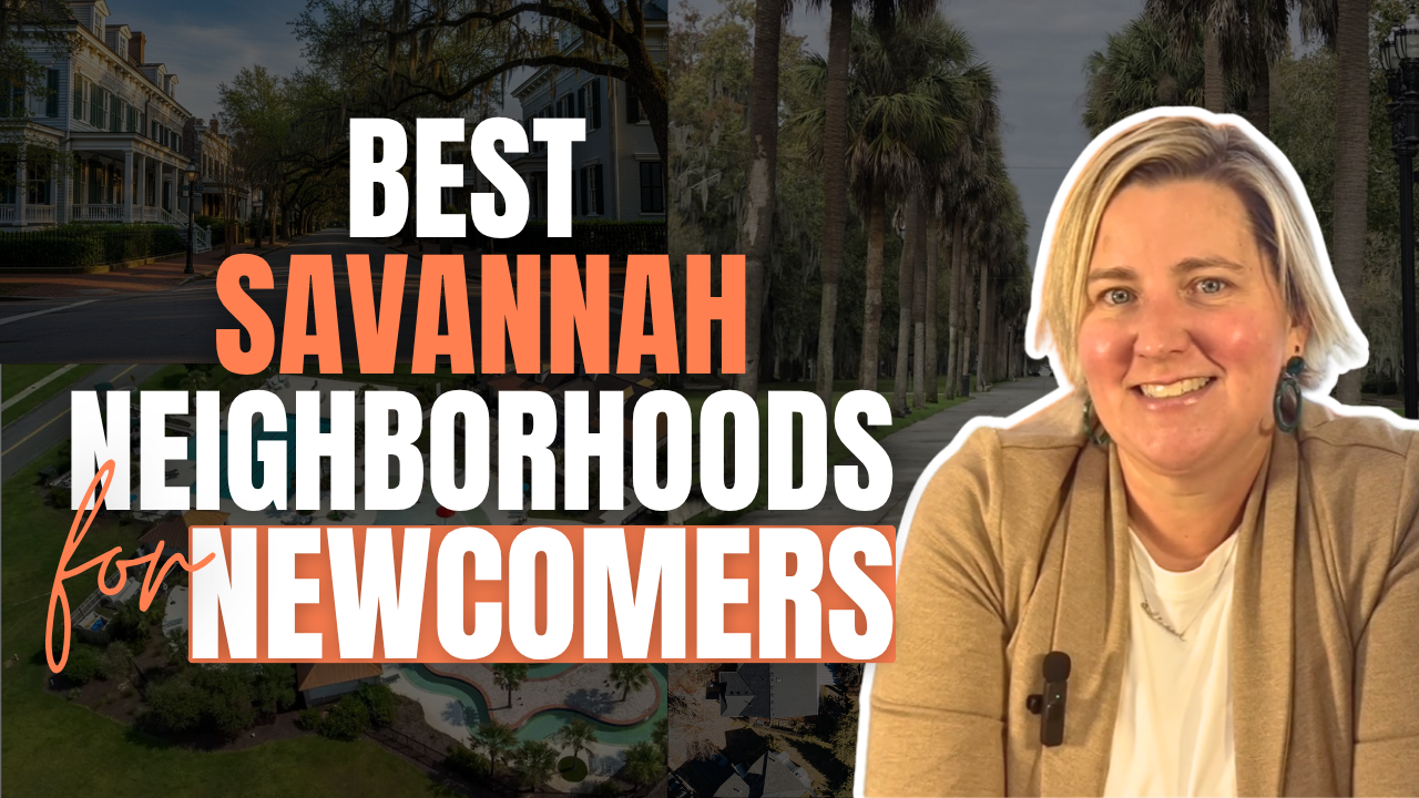 Best Savannah Neighborhoods header image.