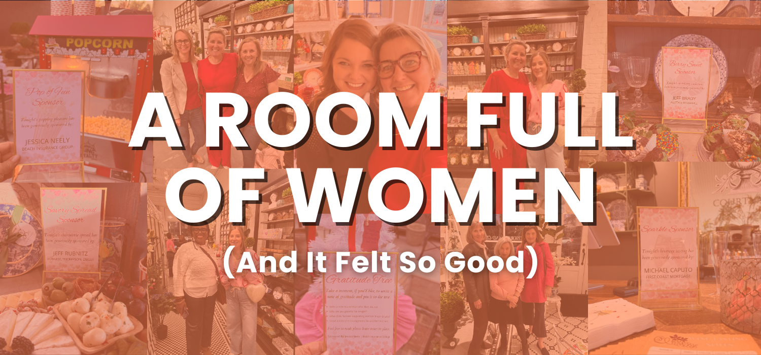 A Room Full of Women (And It Felt So Good) header image.