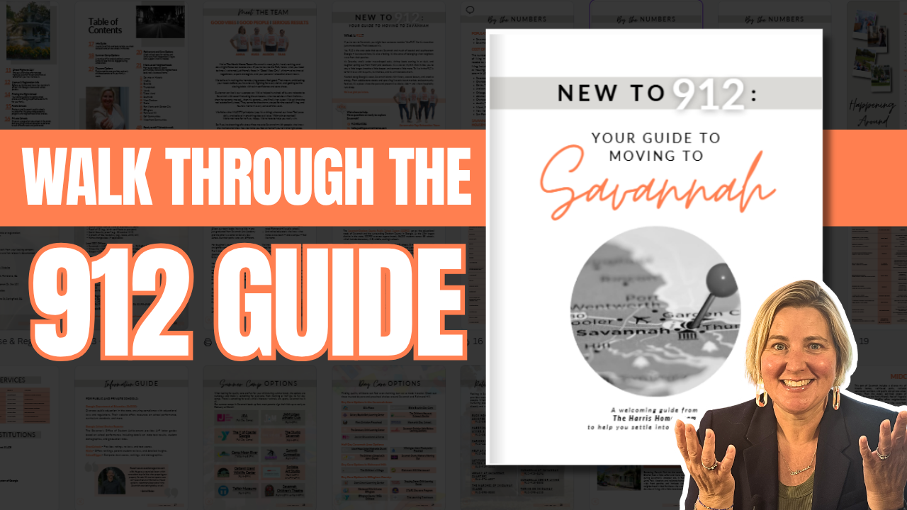 New to 912 Guide: Your Complete Relocation Guide to Moving to Savannah, GA header image.