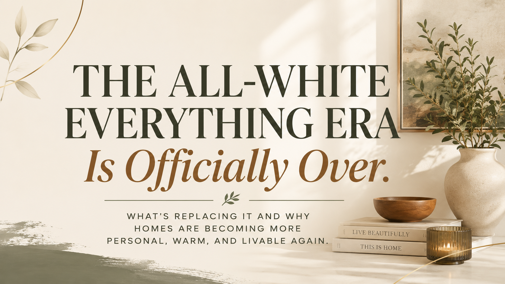 The All-White Everything Era Is Officially Over. Here's What's Replacing It.