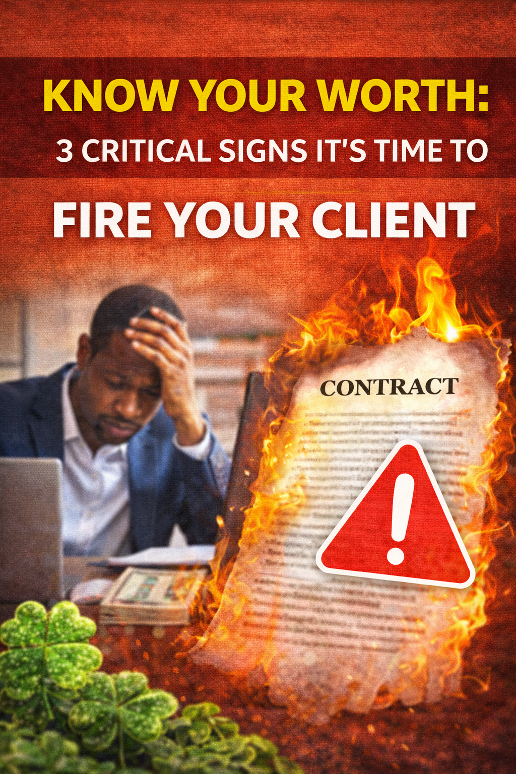 Know Your Worth: 3 Critical Signs It's Time to Fire Your Client header image.