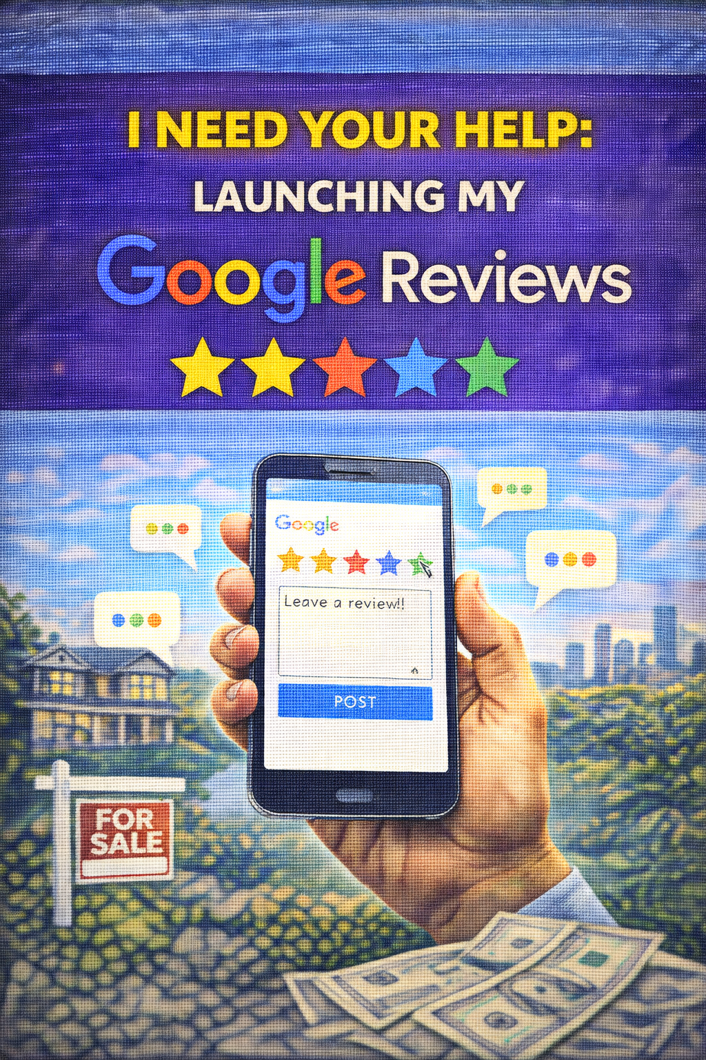 I Need Your Help: Launching My Google Reviews Campaign! header image.