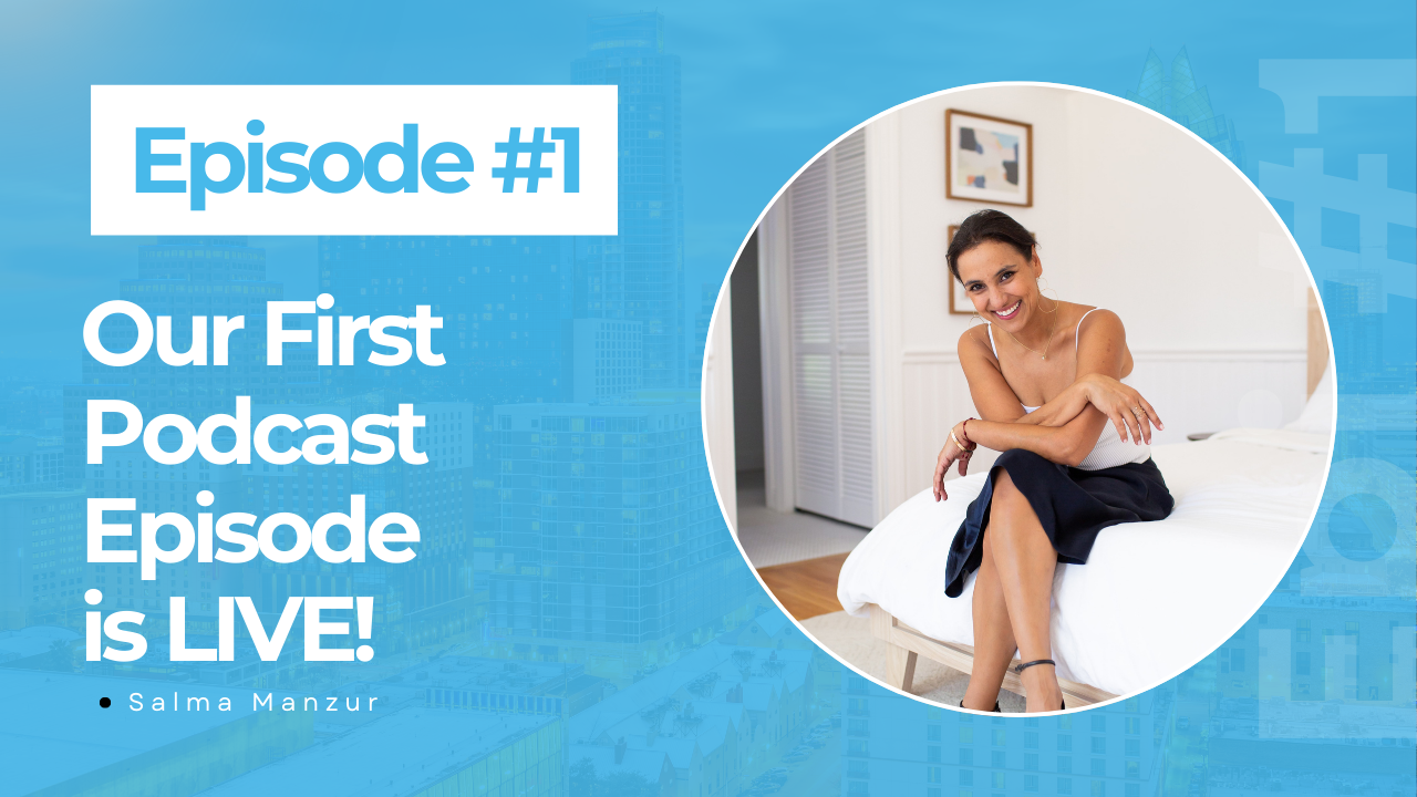 The Sonny And Salma Podcast Episode 1 header image.