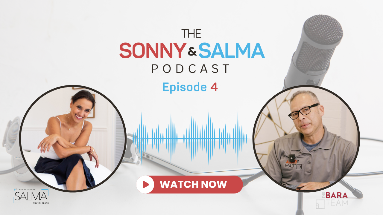 The Sonny And Salma Podcast Episode 4 header image.
