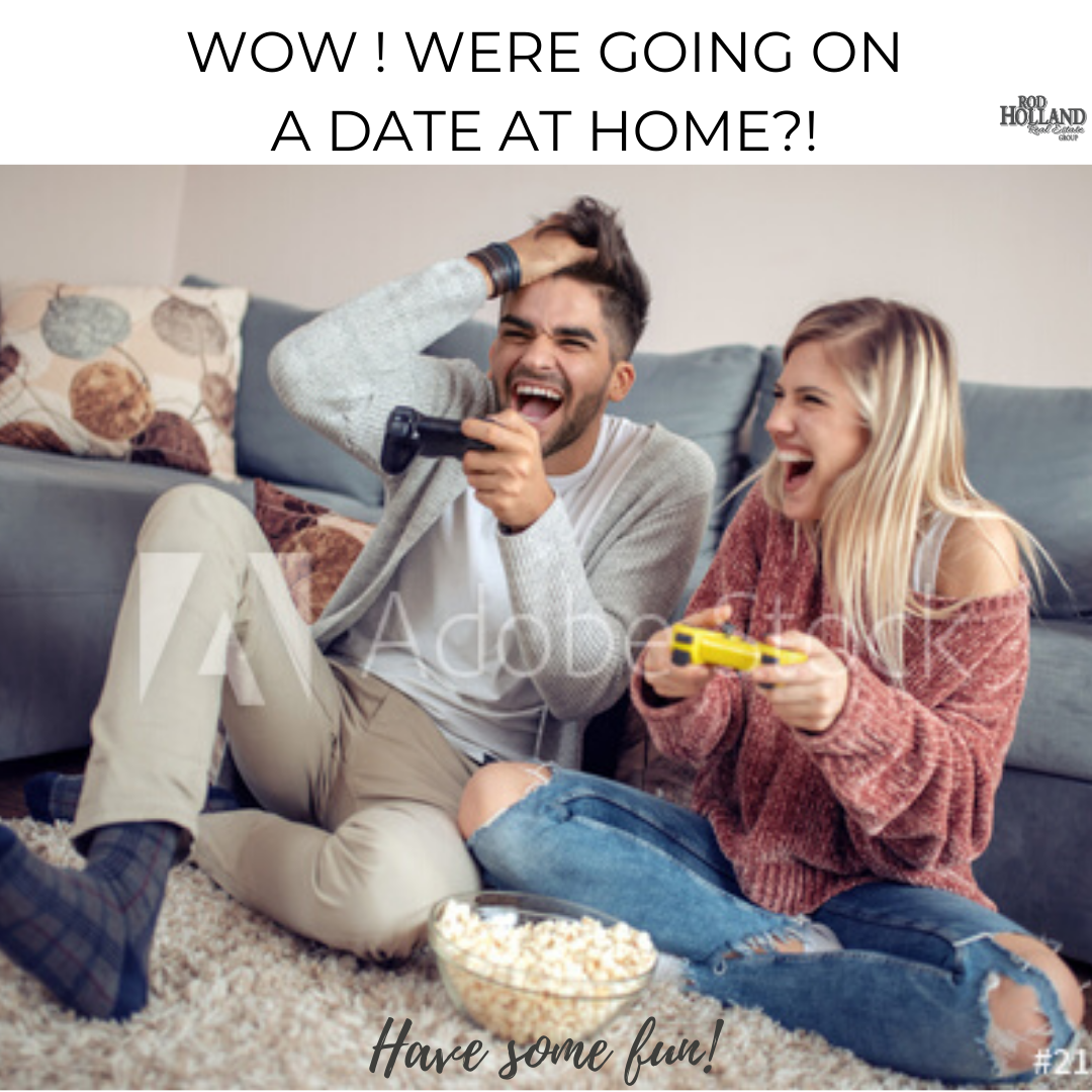 Dating At Home - Sheltering at Home header image.
