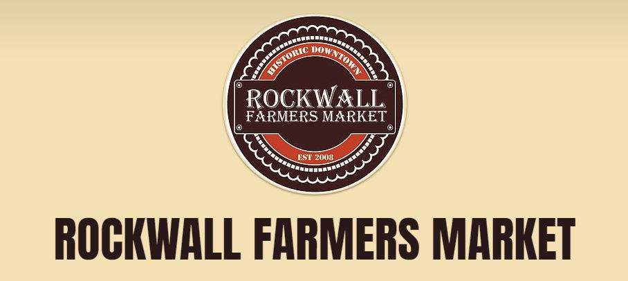 Downtown Rockwall Farmers Market header image.