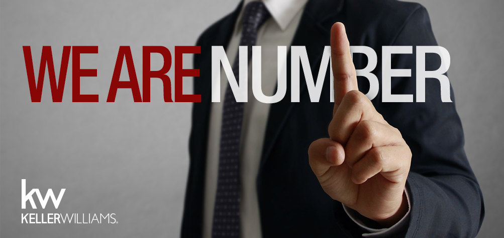 Keller Williams Realty Named #1 in U.S. header image.