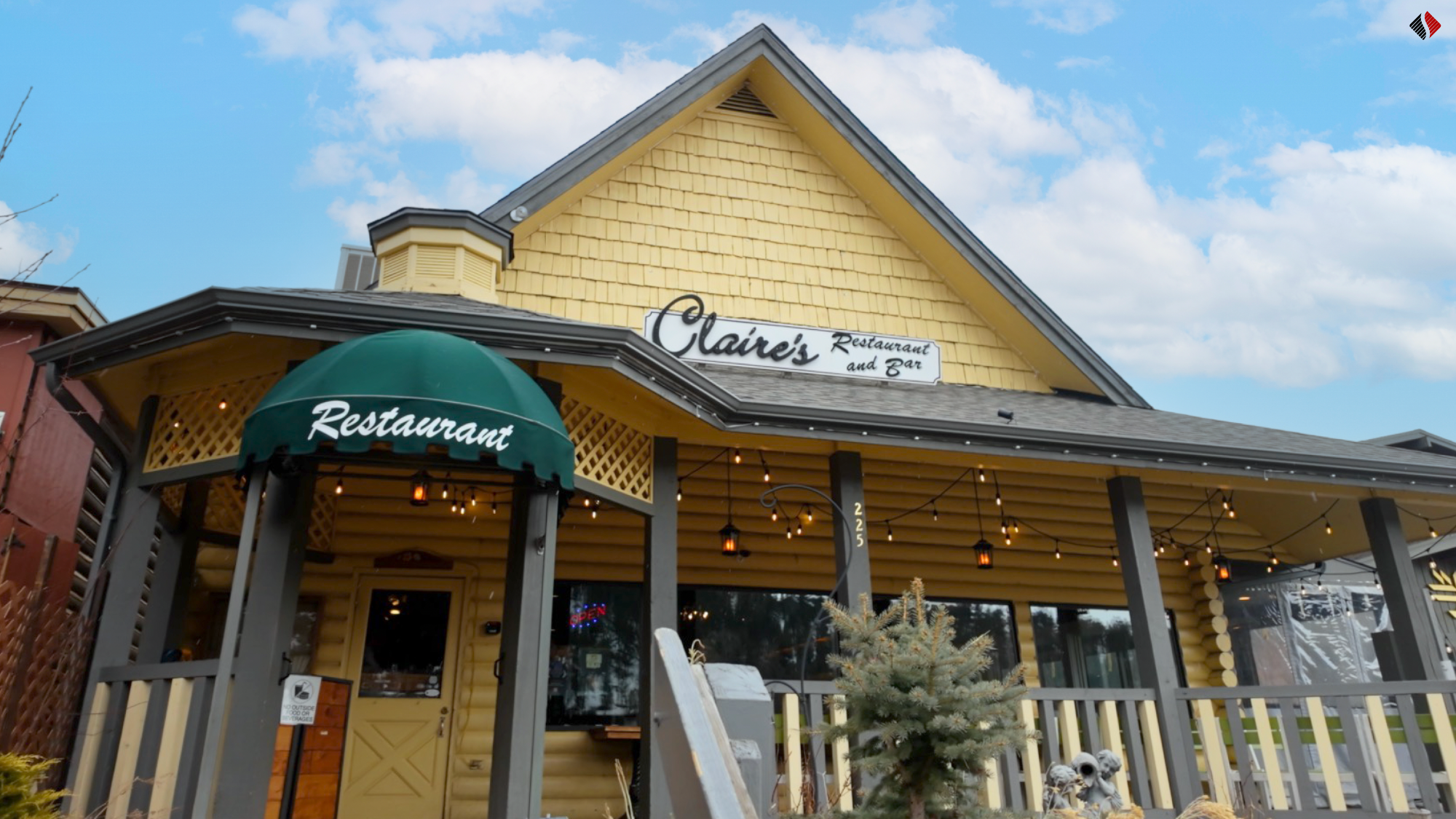 Signature Dish: Claire's Restaurant and Bar header image.