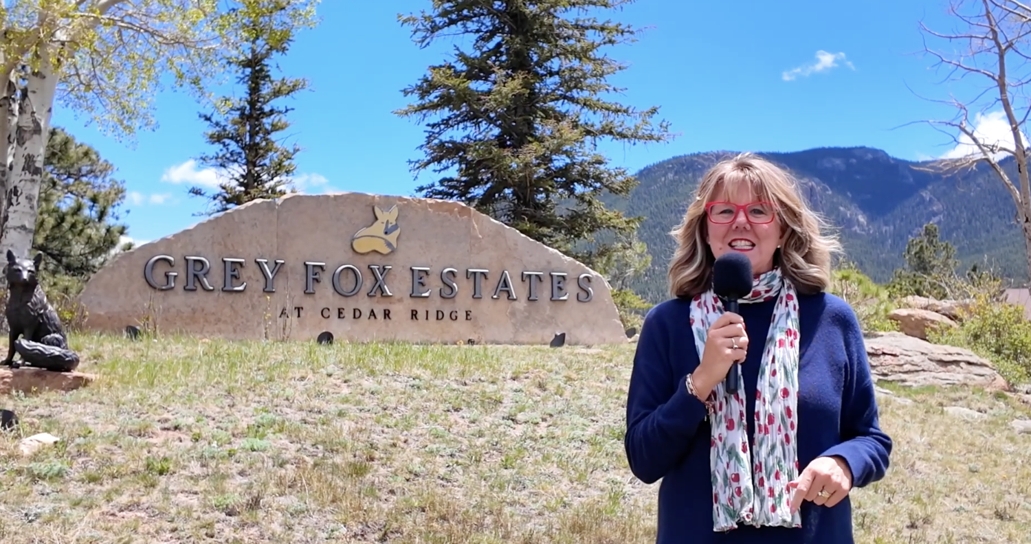 Grey Fox Estates luxury custom homes with mountain views in Estes Park Colorado