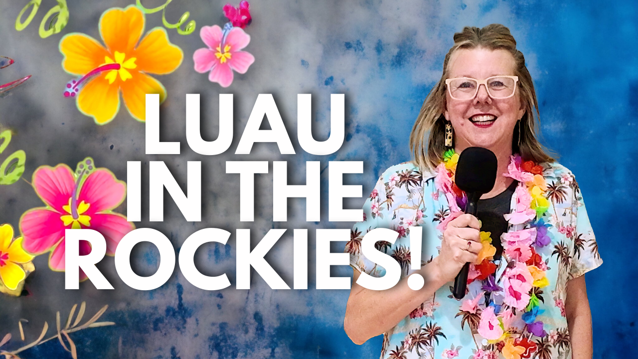 Luau Fundraiser at American Legion Post 119: Building for the Future in Estes Park header image.