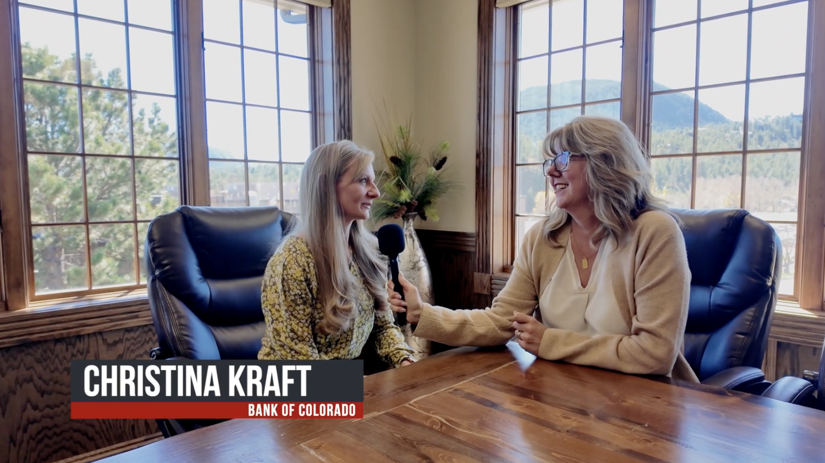 Bank of Colorado branch in Estes Park, Colorado on Big Thompson Avenue