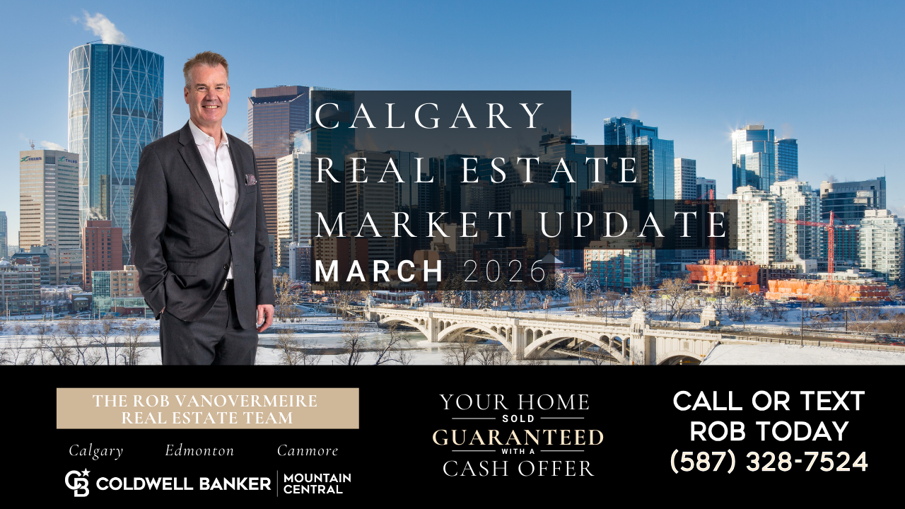 Calgary Real Estate Market Update – March 2026 header image.