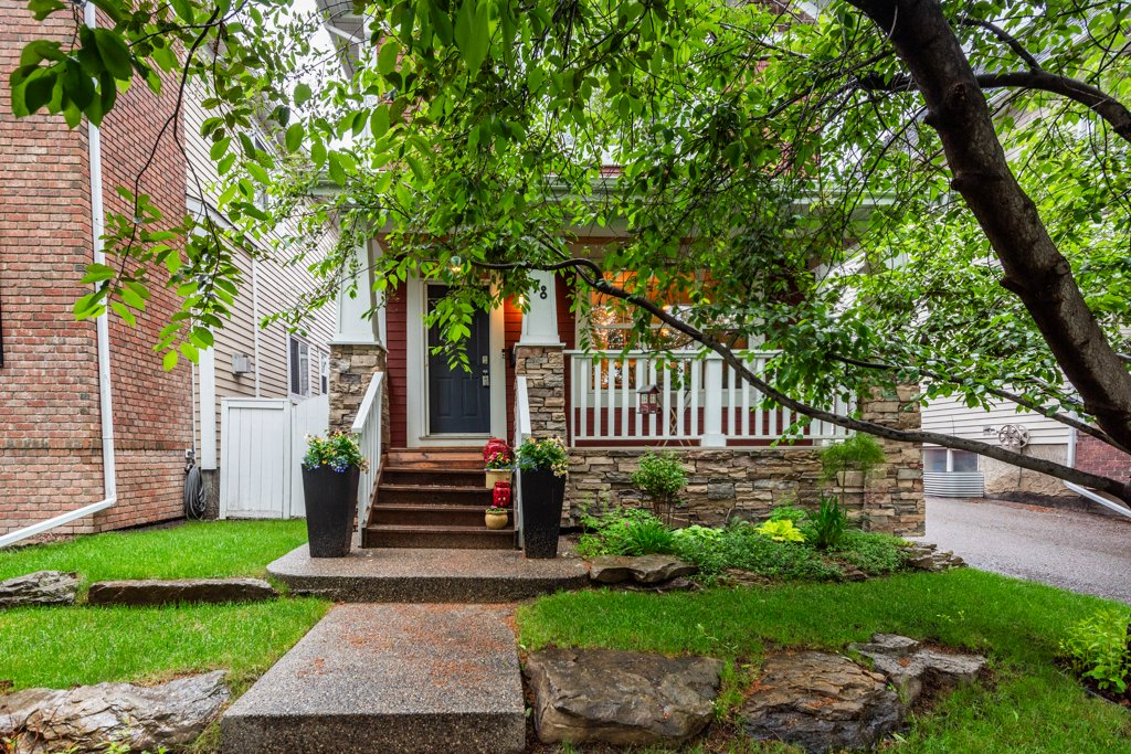 Luxury two-storey home in Calgary's desirable Garrison Woods community.