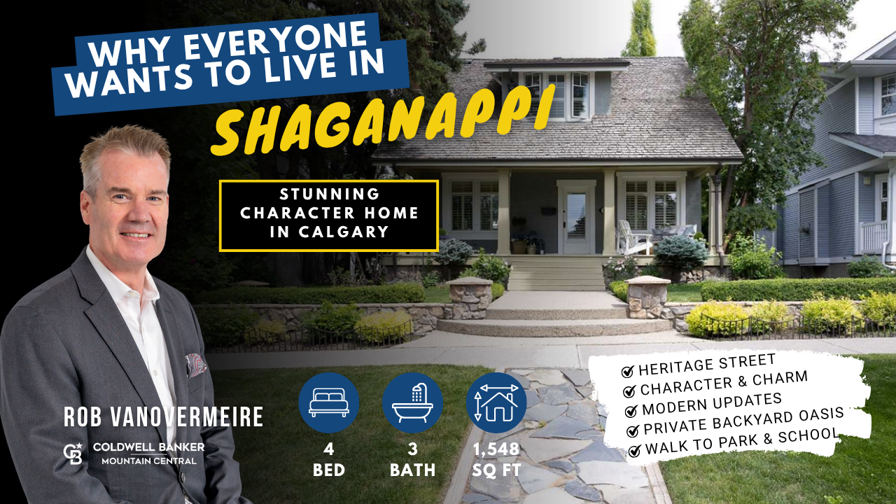 Why Everyone Wants to Live in Shaganappi | Stunning Character Home Tour in Calgary header image.