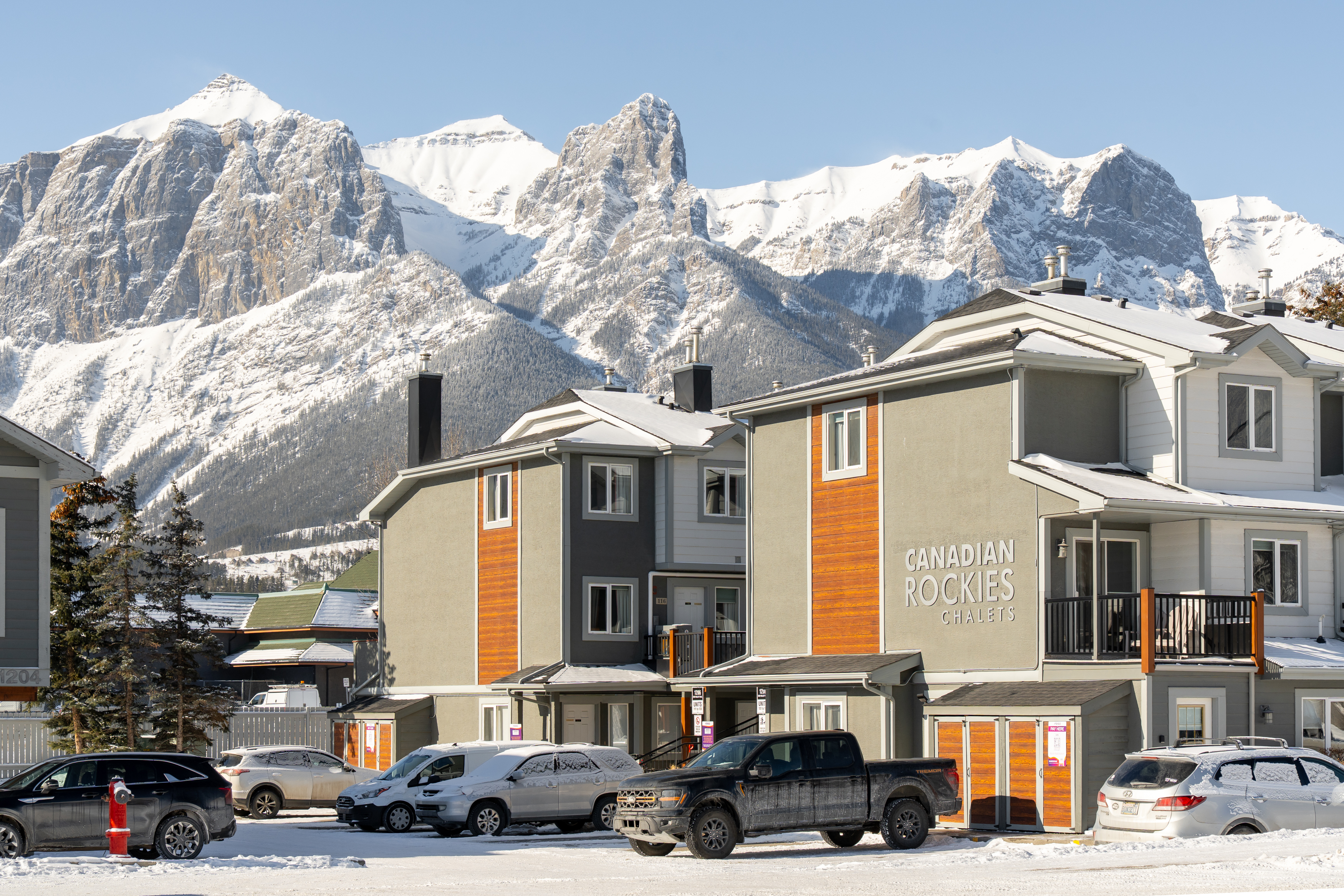 Just Listed in Canmore: Top Floor Mountain Retreat with Breath-taking Views header image.