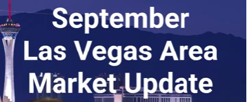 September Las Vegas Market Update header image.