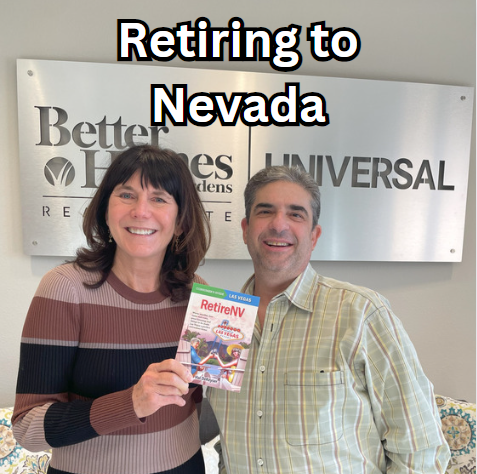 Thinking of retiring to Las Vegas? Check out this FREE book! header image.