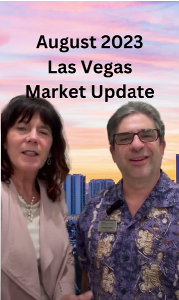 August Las Vegas Market Update header image.