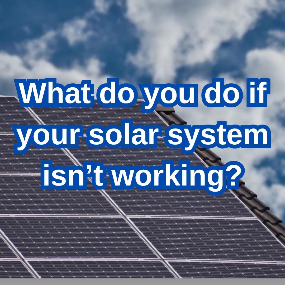 What do you do when your home solar system doesn't work? header image.