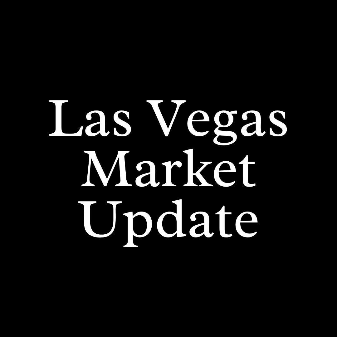 February 2026 Las Vegas Market Update header image.