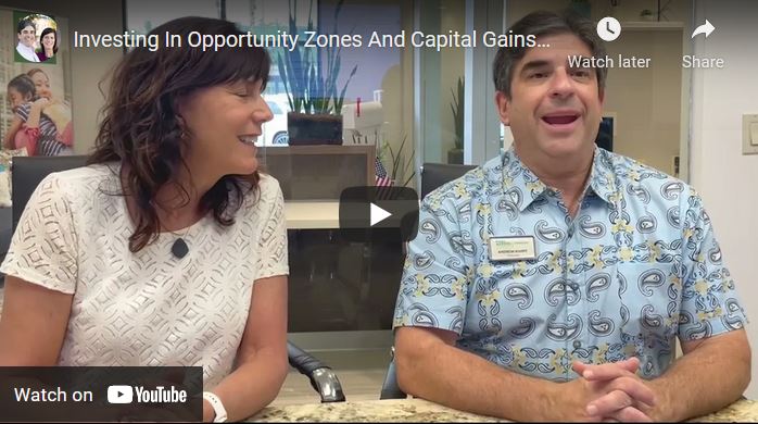 Investing In Opportunity Zones And Capital Gains Taxes header image.