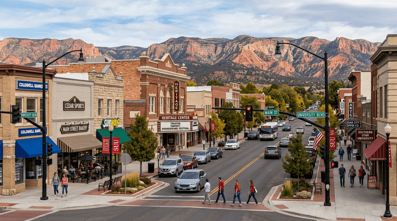 Cedar City Downtown