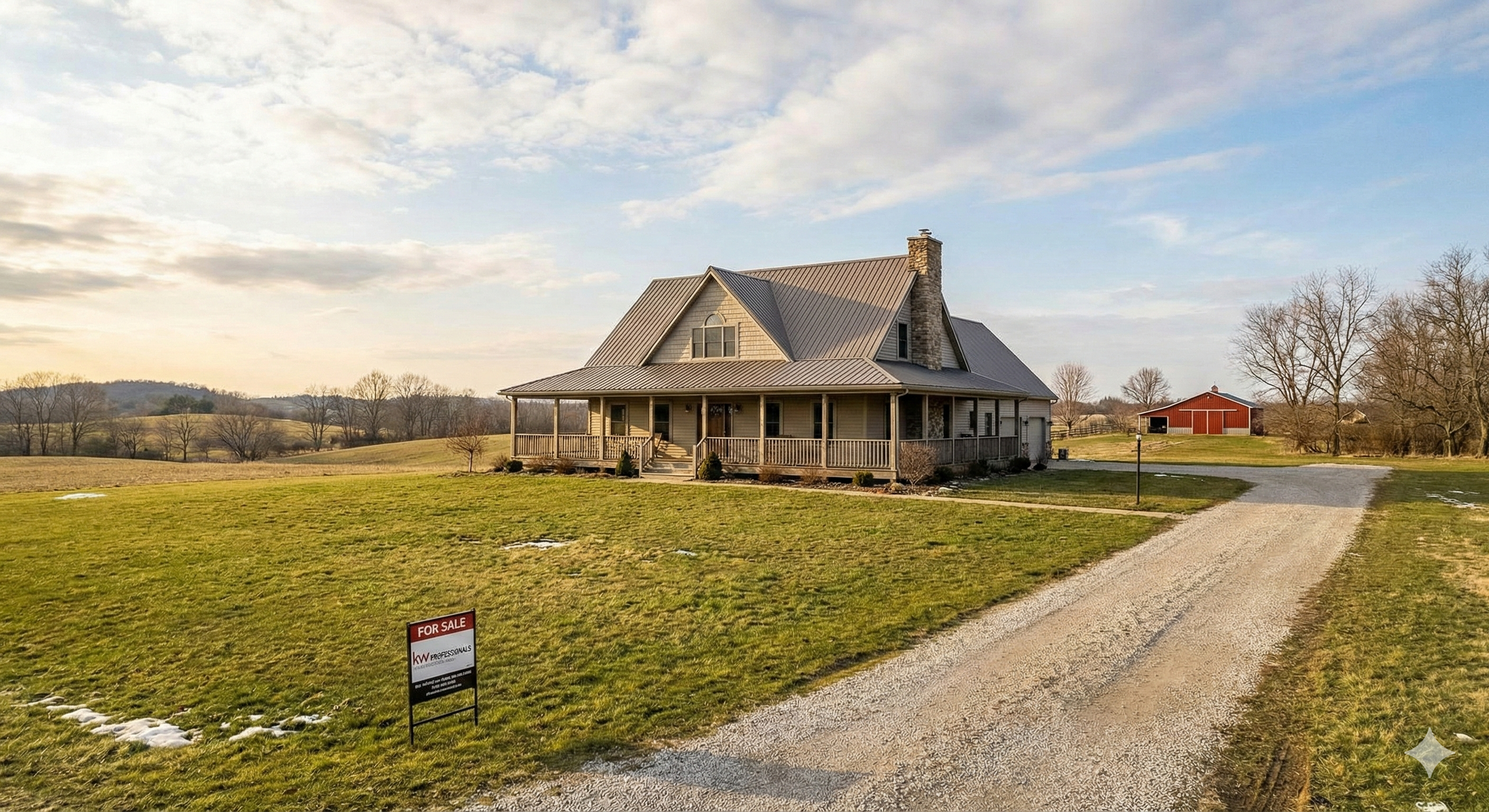 House out in the country