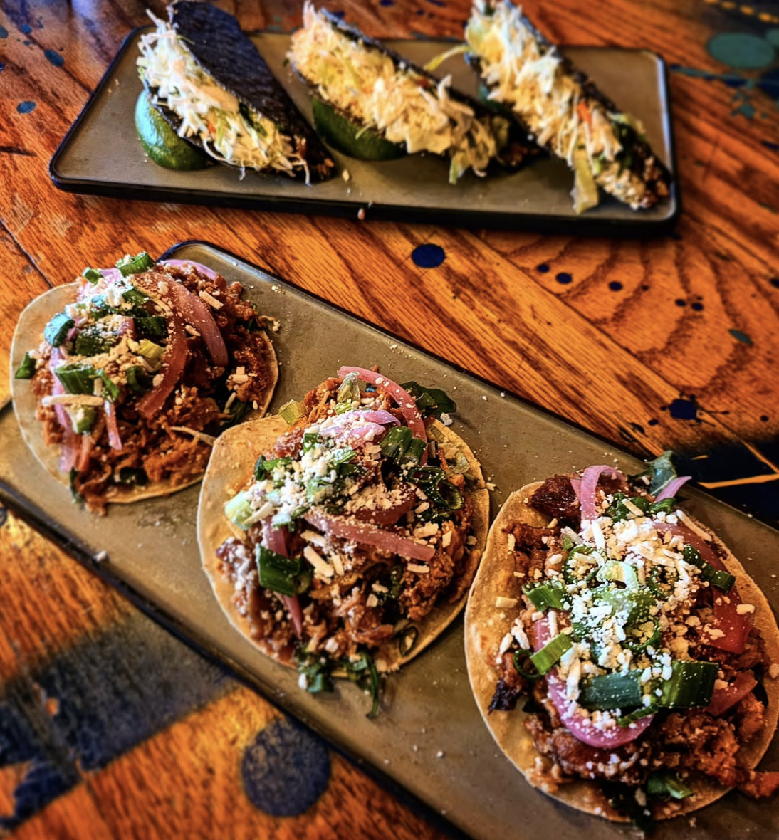 Local Restaurants: Pig Latin Cocina header image.