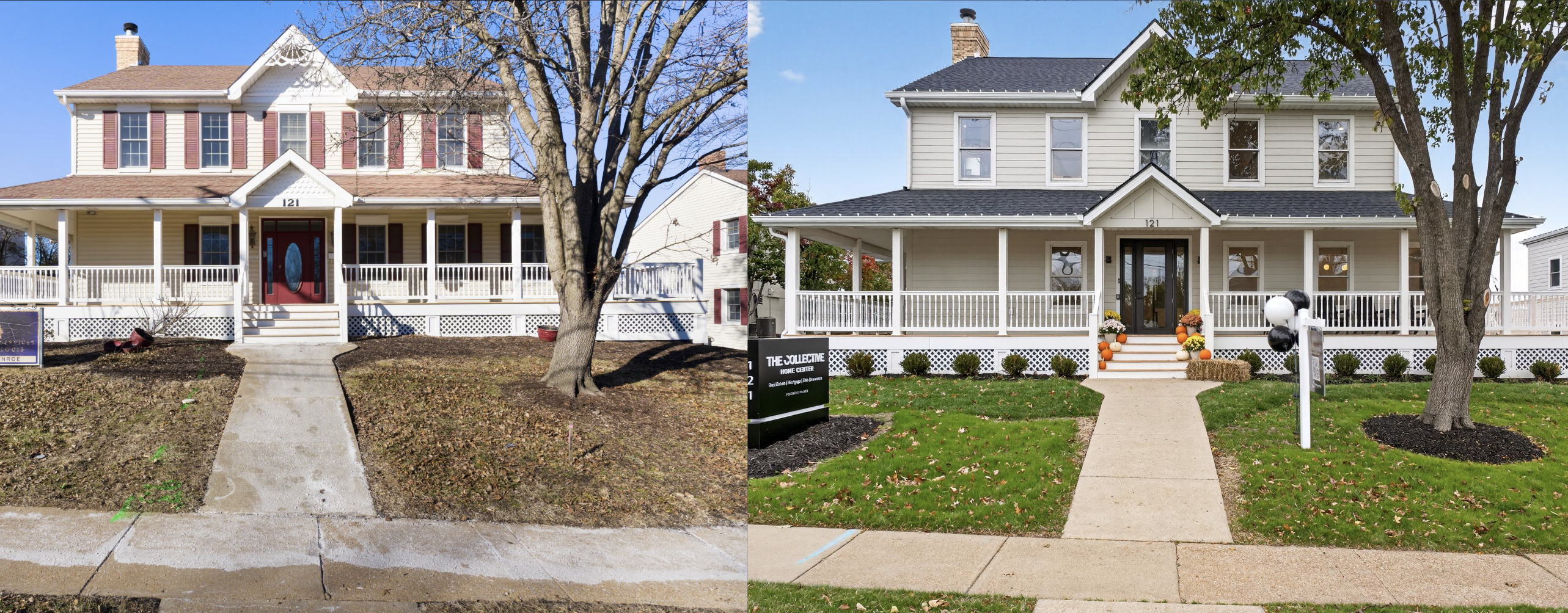 The Collective Home Center's Extensive Renovation: Before and After Photos header image.