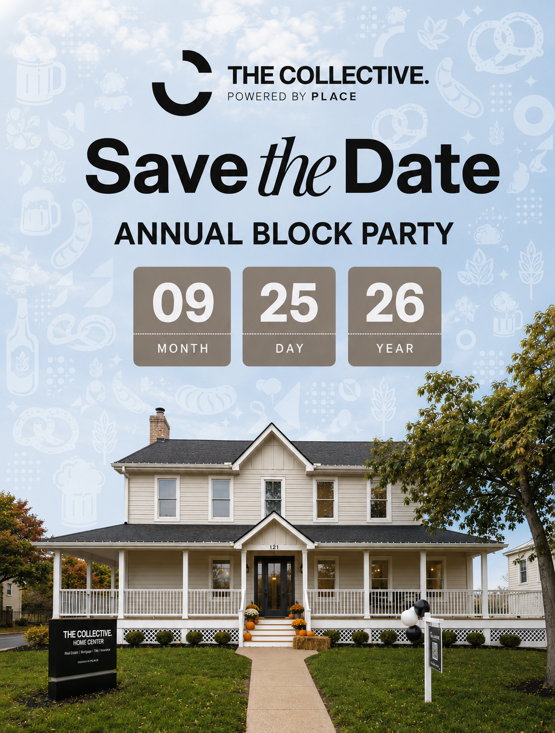 Save the Date: The Collective Annual Block Party is September 25th, 2026 header image.