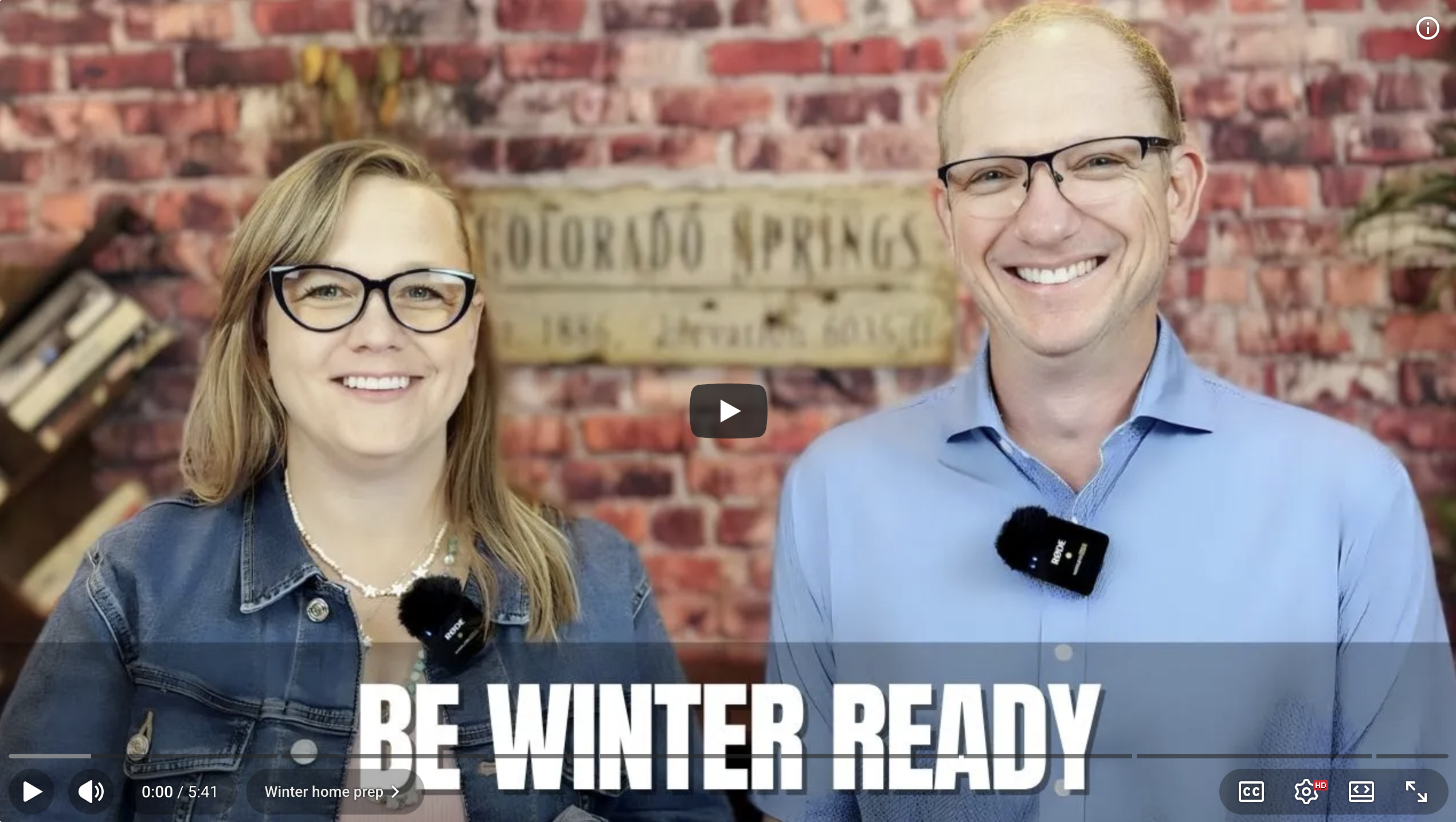 Colorado Home Prep for Winter