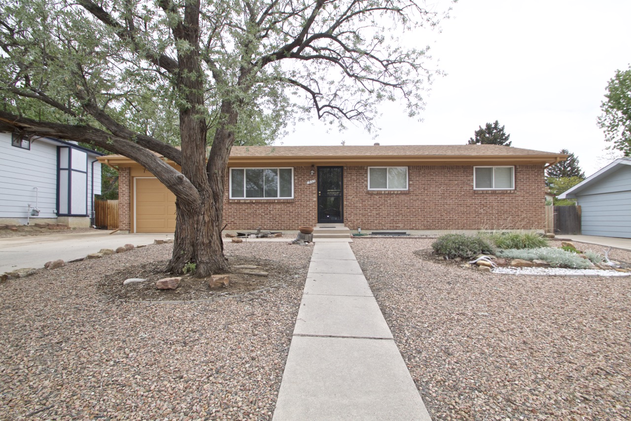 1933 Montezuma Drive - Home for Sale in Southeast Colorado Springs header image.