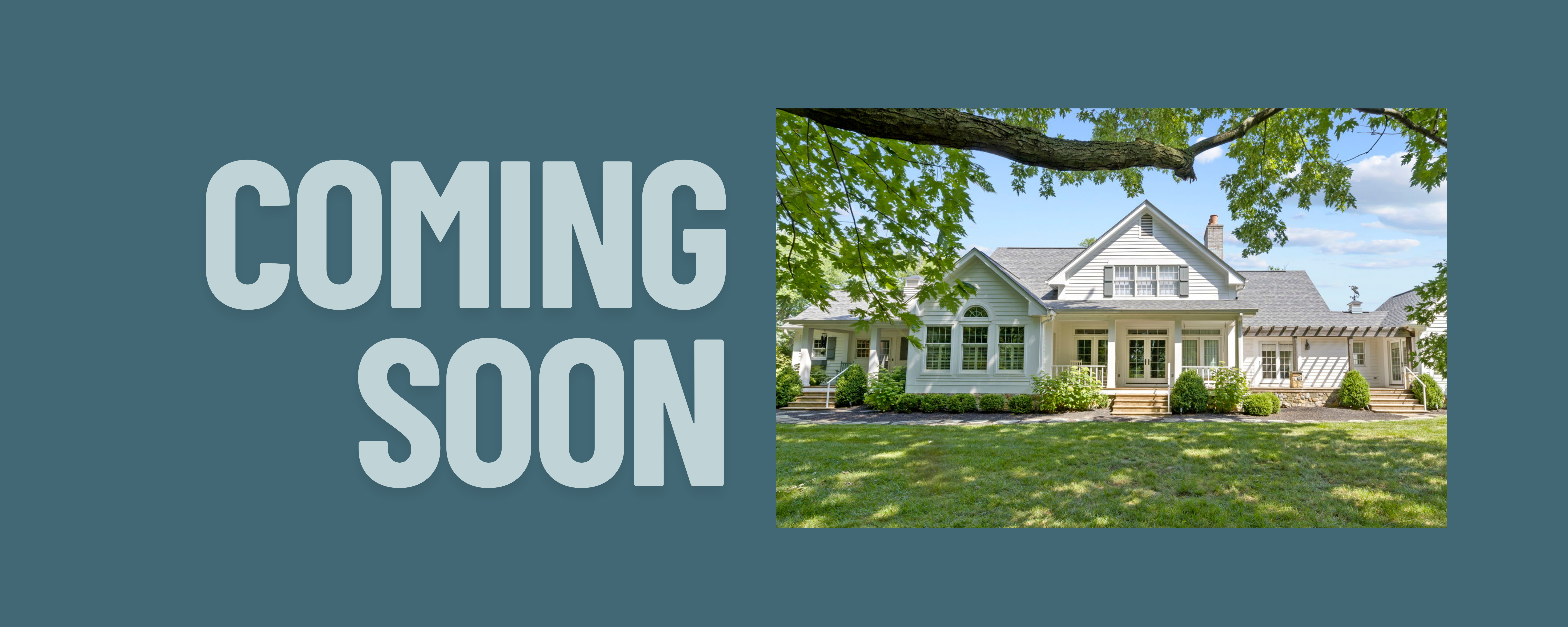 Coming Soon in Carmel: Large Home on 6.9 Acres! header image.