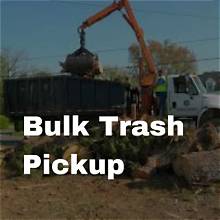 Westfield IN Bulk Trash Day header image.