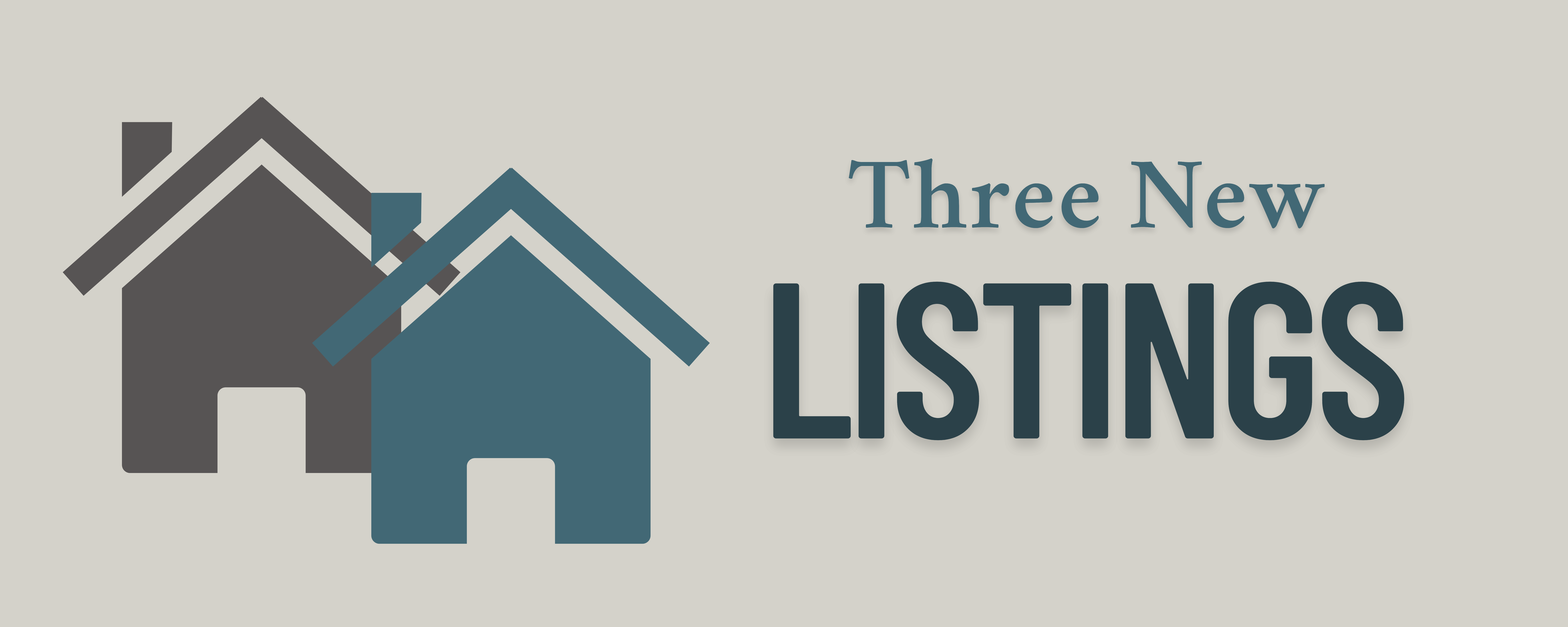 3 New Listings in Indianapolis header image.