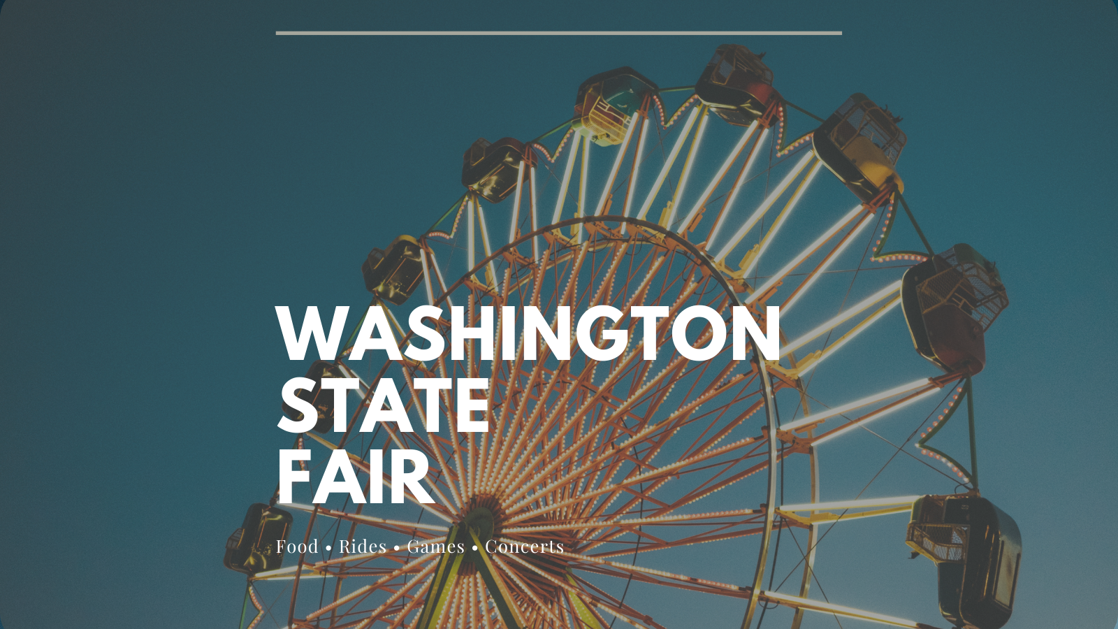 Astonishing Fun: Exploring the Washington State Fair header image.