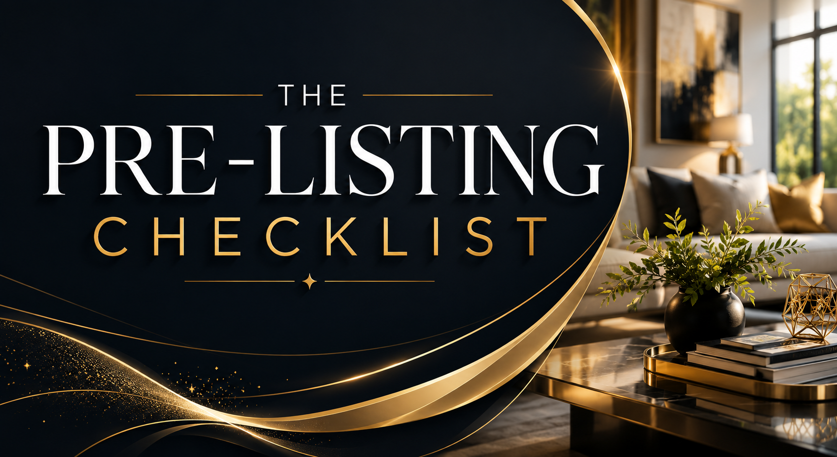 The Pre-Listing Checklist:  What Smart Sellers Do Before Their Home Hits the Market header image.